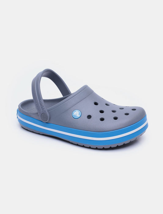 Crocs Crocband - נעלי קרוקס קרוקבנד בצבע אפור/תכלת