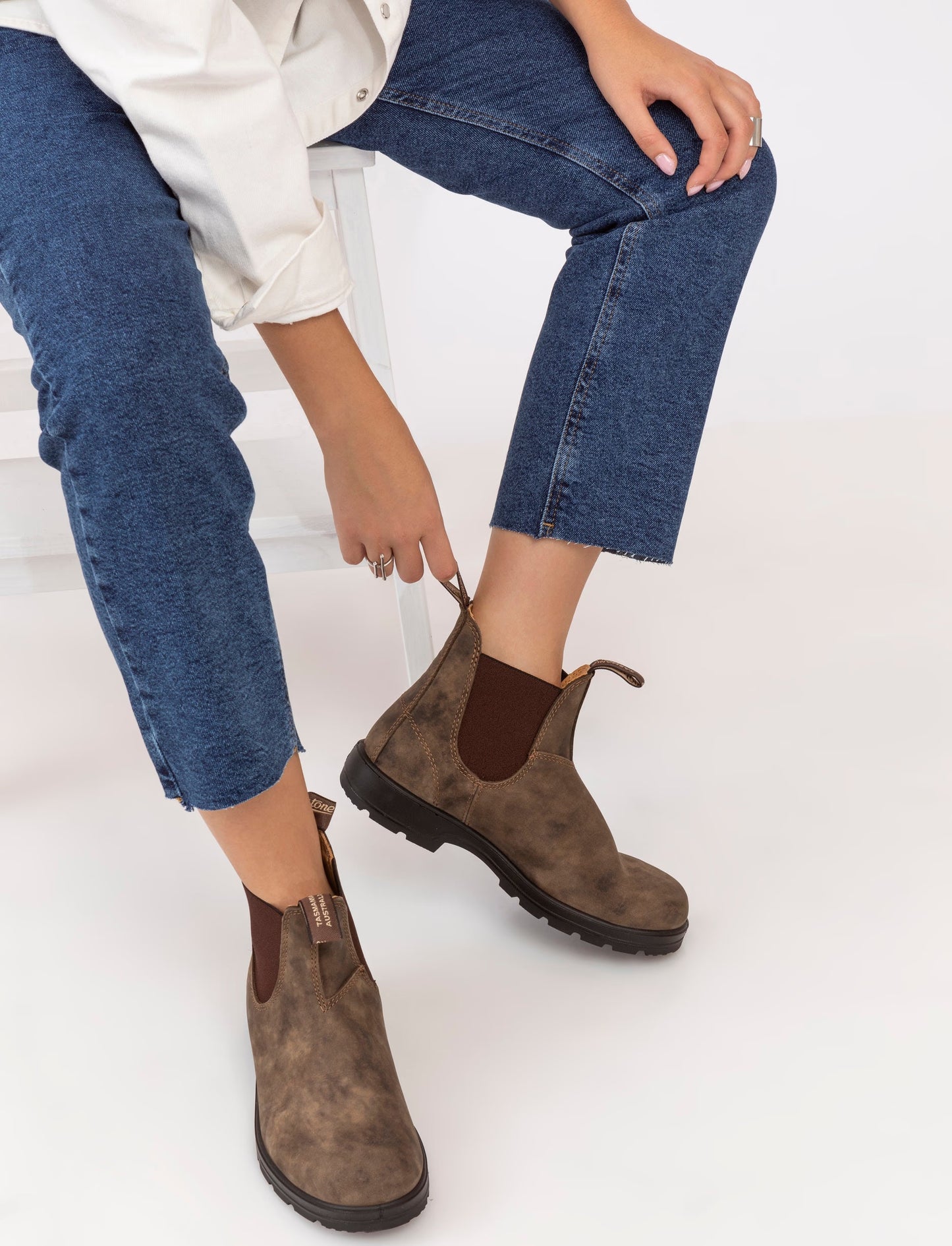 Blundstone 585 - נעלי בלנסטון 585 נשים בצבע חום חלודה