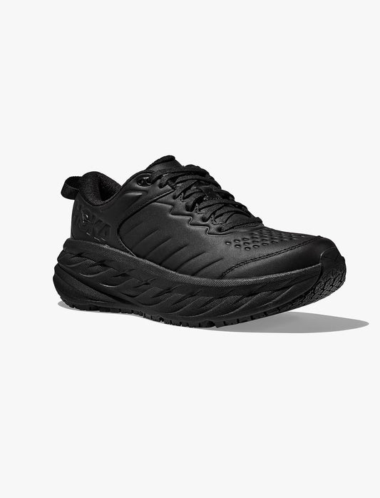 Hoka Bondi SR Wide - נעלי ספורט גברים הוקה בונדי אס-אר רחבות בצבע שחור/שחור