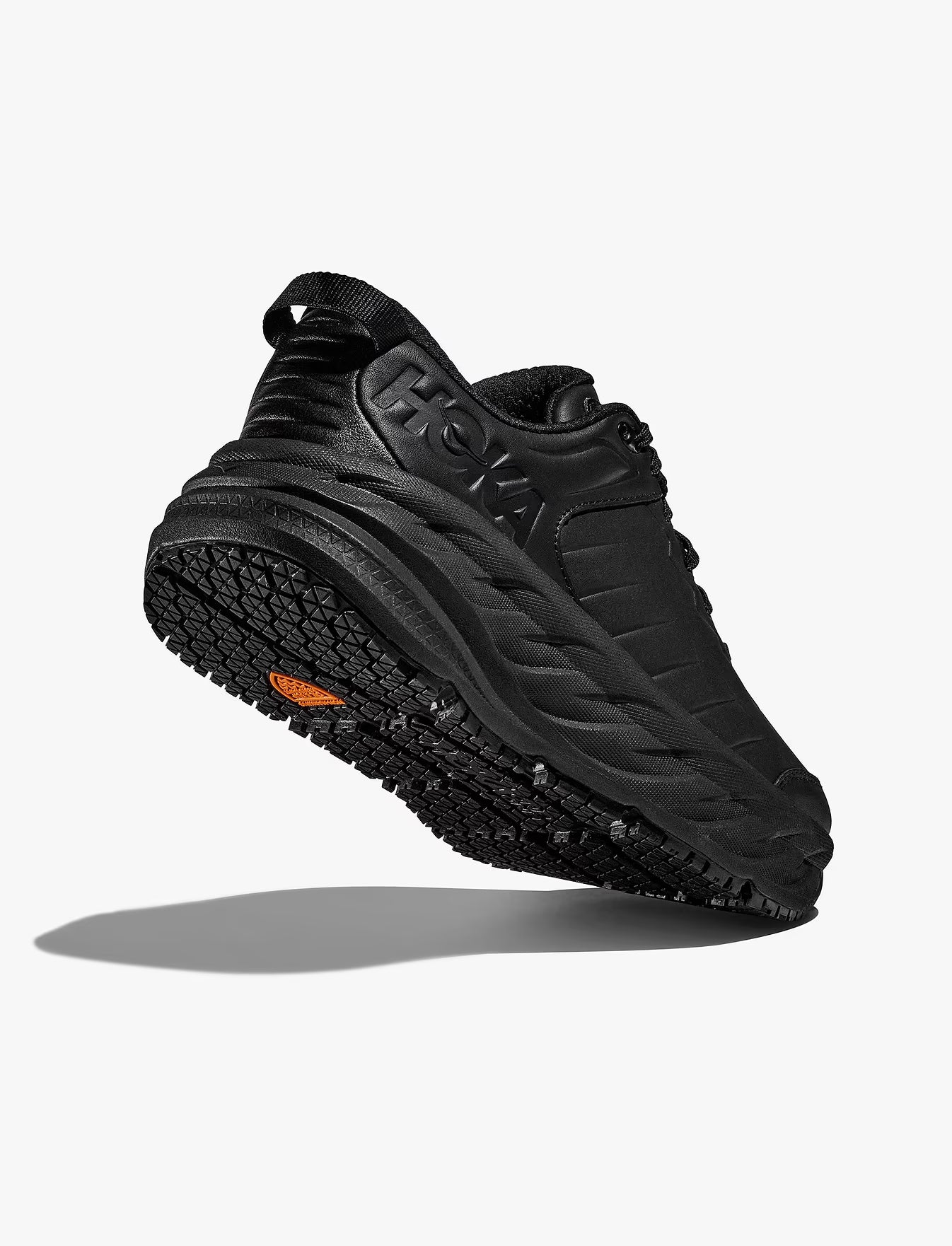 Hoka Bondi SR Wide - נעלי ספורט גברים הוקה בונדי אס-אר רחבות בצבע שחור/שחור